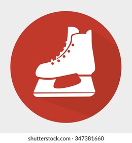 Hockey  sport game graphic design, vector illustration