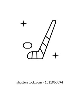 Hockey, sport icon. Element of sport thin line icon