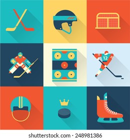 hockey sport icons