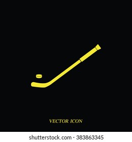 Hockey stick icon.