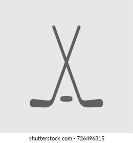 Hockey Stick Logo Vector Template Design