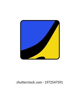 Hockey stick puck logo icon sign Team emblem