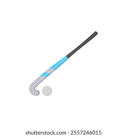 Hockey Stick, Sport Equipment Vector Illustration Isolated