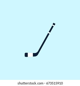 hockey stick vector icon