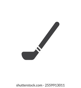 Hockey stick vector icon. filled flat sign for mobile concept and web design. Hockey Stick glyph icon. Symbol, logo illustration. Vector graphics