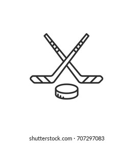 Hockey sticks and washer