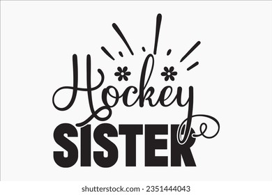 Hockey SVG Diseño, tipografía, camiseta, sublimación, pegatinas, retro, hockey, hockey, deportes, hockey sobre hielo, deporte