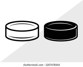 Hockey SVG Printable Vector Illustration