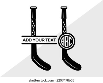 Hockey SVG Printable Vector Illustration