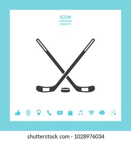 Hockey symbol icon