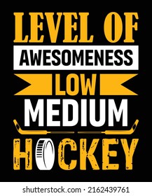 Hockey T shirt Design Graphics Template