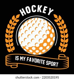 hockey t shirt design vector