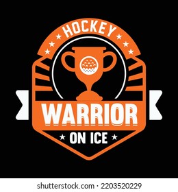 hockey t shirt design vector