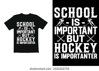 Hockey t shirt design vector, Hockey t shirt graphics for print in shirt, mug, hat etc