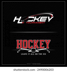 Hockey, Hockey Tea, Tournament, Puck, Hockey Stick, Leave it all on the ice, Ice Hockey, Team, Game, Sport