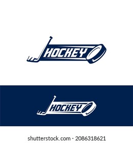 Hockey Team Club Logo Template 