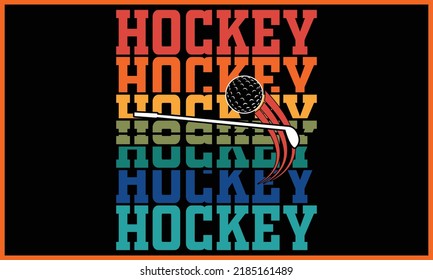 Hockey Texture SVG T-shirt Design.