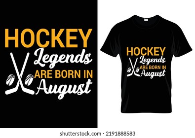 Hockey t-shirt design vector and typography templet