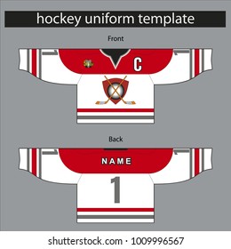 Hockey Uniform Template