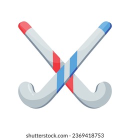 Vector de hockey pegatinas coloridas Icono Icono Ilustración de diseño. Archivo EPS 10