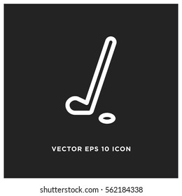 Hockey vector icon
