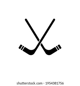 Hockey vector icon. Sport illustration sign. Sports Equipment symbol or logo.