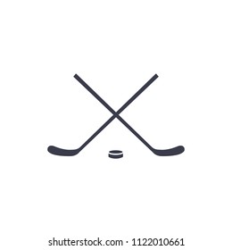 hockey vector illustration icon