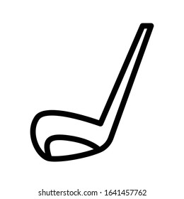 hockey vector thin line icon 