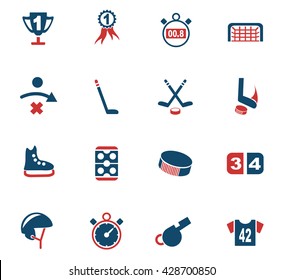 hockey web icons for user interface design