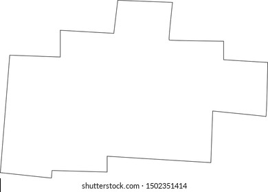 Hocking County Map In Ohio State