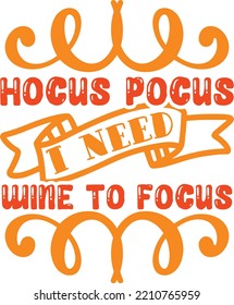 hocus pocus i need wine to focus