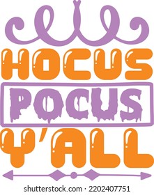 hocus pocus yall vector file