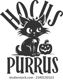 Hocus Purrus - Halloween Cat