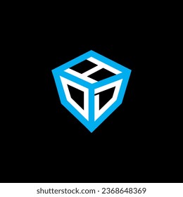 HOD letter logo vector design, HOD simple and modern logo. HOD luxurious alphabet design  