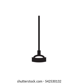 hoe icon illustration isolated vector sign symbol