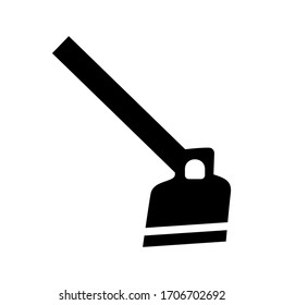 hoe icon or logo isolated sign symbol vector illustration - high quality black style vector icons
