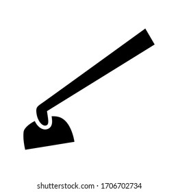 hoe icon or logo isolated sign symbol vector illustration - high quality black style vector icons
