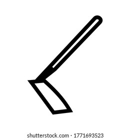 hoe icon or logo isolated sign symbol vector illustration - high quality black style vector icons
