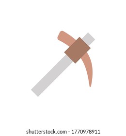 Hoe icon. Simple color vector elements of video game icons for ui and ux, website or mobile application