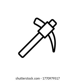Icono de página. Línea simple, contorno de elementos vectoriales de iconos de videojuegos para ui y ux, sitio web o aplicación móvil