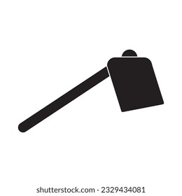 hoe icon vector template illustration logo design