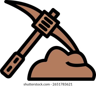 Design mit ausgefülltem Symbol für die Hochleine