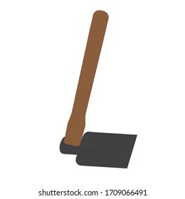 hoe logo stock illustration design
