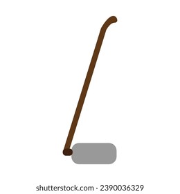 A hoe is a tool to make it easier to dig or cultivate the land