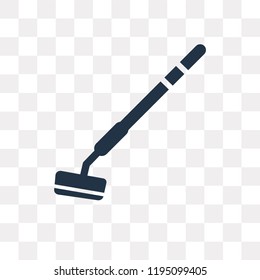 Hoe vector icon isolated on transparent background, Hoe transparency concept can be used web and mobile