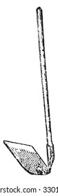 Ilustración con grabado de época. Diccionario de palabras y cosas - Larive y Fleury - 1895.