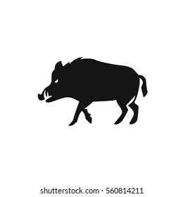 Hog Icon Illustration Isolated Vector Sign Symbol