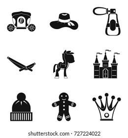 Hogmanay icons set. Simple set of 9 hogmanay vector icons for web isolated on white background