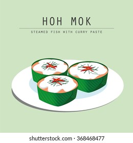 Hoh Mok - Steamed fish with curry paste