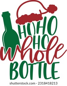 HoHoHo Whole Bottle - Christmas Wine